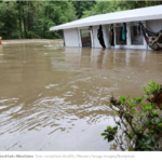 北威州索林根一栋被淹没的房子