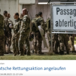 《今日新闻》报道：德国国防军开始撤侨行动