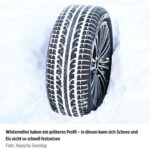 冬季轮胎表面