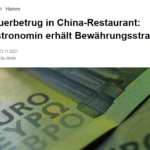 北威州媒体WA报道《中餐厅税务欺诈：餐厅老板被判缓刑》