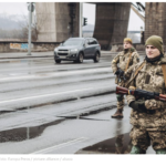乌克兰士兵在基辅