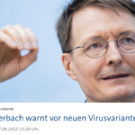 德国《今日新闻》报道：联邦卫生部长警告新的变异病毒