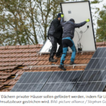 私人房屋屋顶的太阳能系统将通过取消交付和安装的增值税来促进。